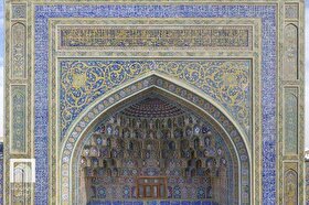 مرمت ایوان تلگراف‌خانه در صحن آزادی حرم امام‌رضا(ع) پایان یافت