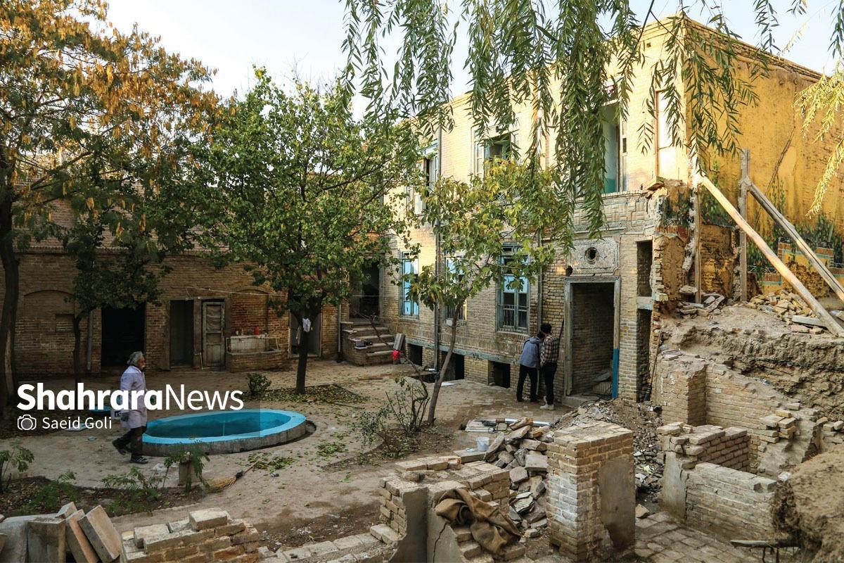 مرمت بنا‌های تاریخی مشهد نمایشی از نبوغ هنر معماری