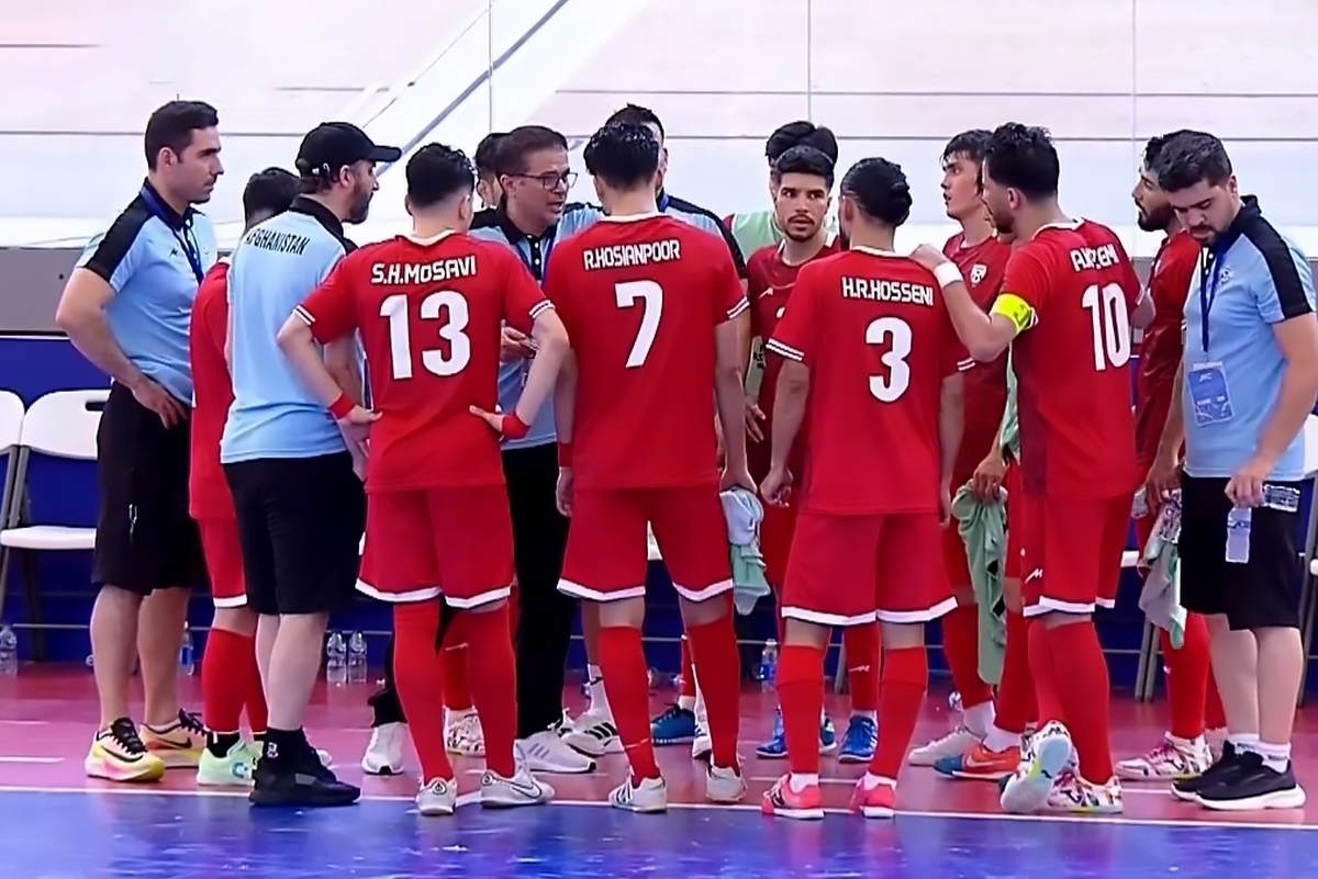 عکس‌های از بازی تیم‌های ملی فوتسال افغانستان و عربستان در جام ملت‌های فوتسال آسیا (۸ بهمن ۱۴۰۴)