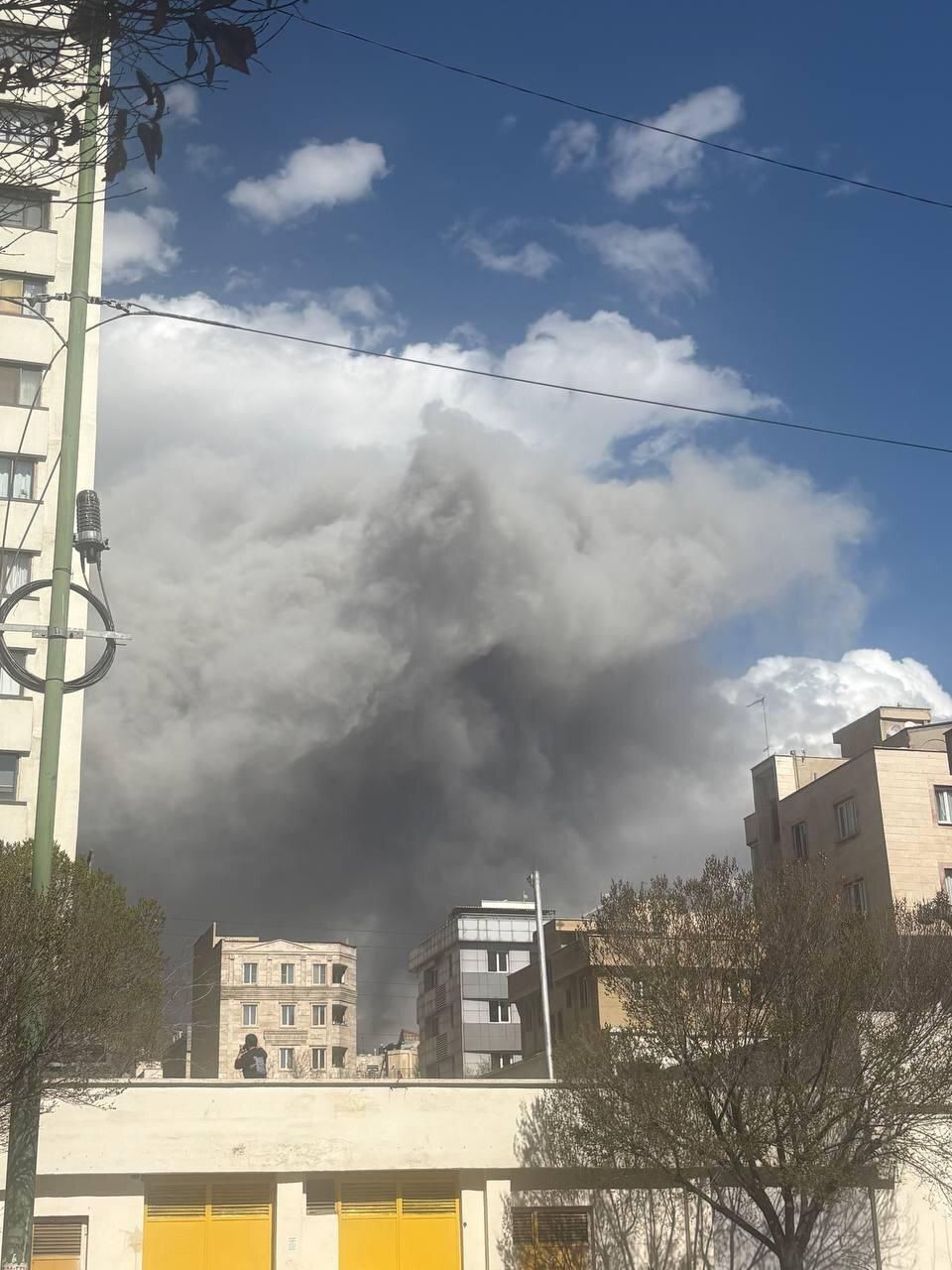 صدای اصابت و چند انفجار در سمت شمال تهران (۱۰ اسفند ۱۴۰۴)