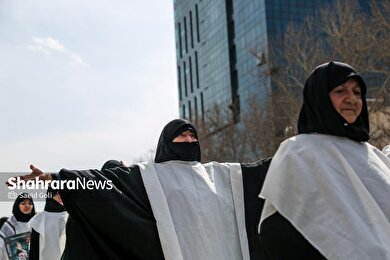 گزارش تصویری | پیاده‌روی ماتم‌زدگان شهادت قائد انقلاب در مشهد (۱۰ اسفند ۱۴۰۴)