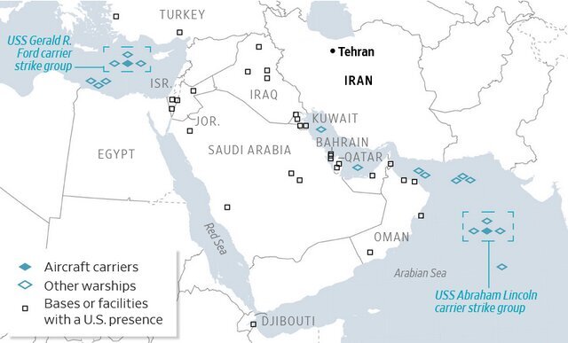 وال استریت ژورنال: آمریکا نگران اتمام مهماتش در جریان جنگ با ایران است