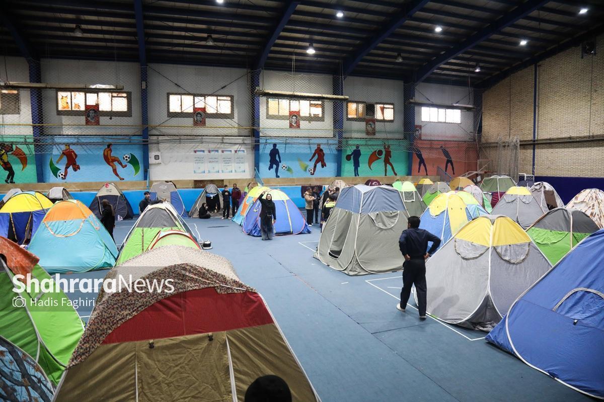 آمادگی شهرداری مشهد برای اسکان اضطراری بیش از ۶۰ هزار نفرشب