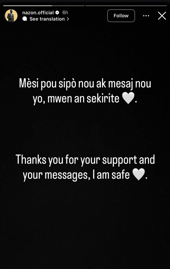 پیام احساسی نازون پس از ترک ایران؛ آرزوی صلح برای مردم + عکس پیام احساسی نازون پس از ترک ایران؛ آرزوی صلح برای مردم + عکس