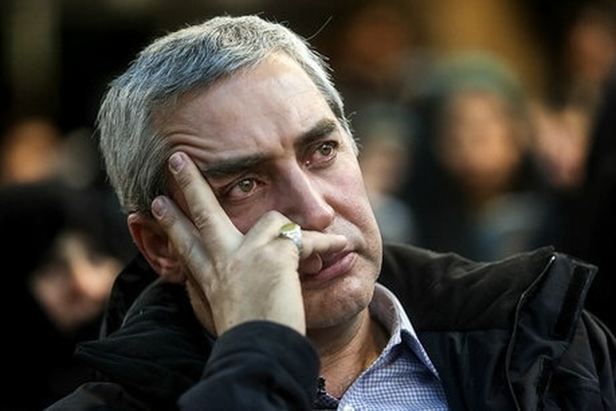 ابراهیم حاتمی‌کیا در عزاداری رهبر شهید انقلاب + عکس