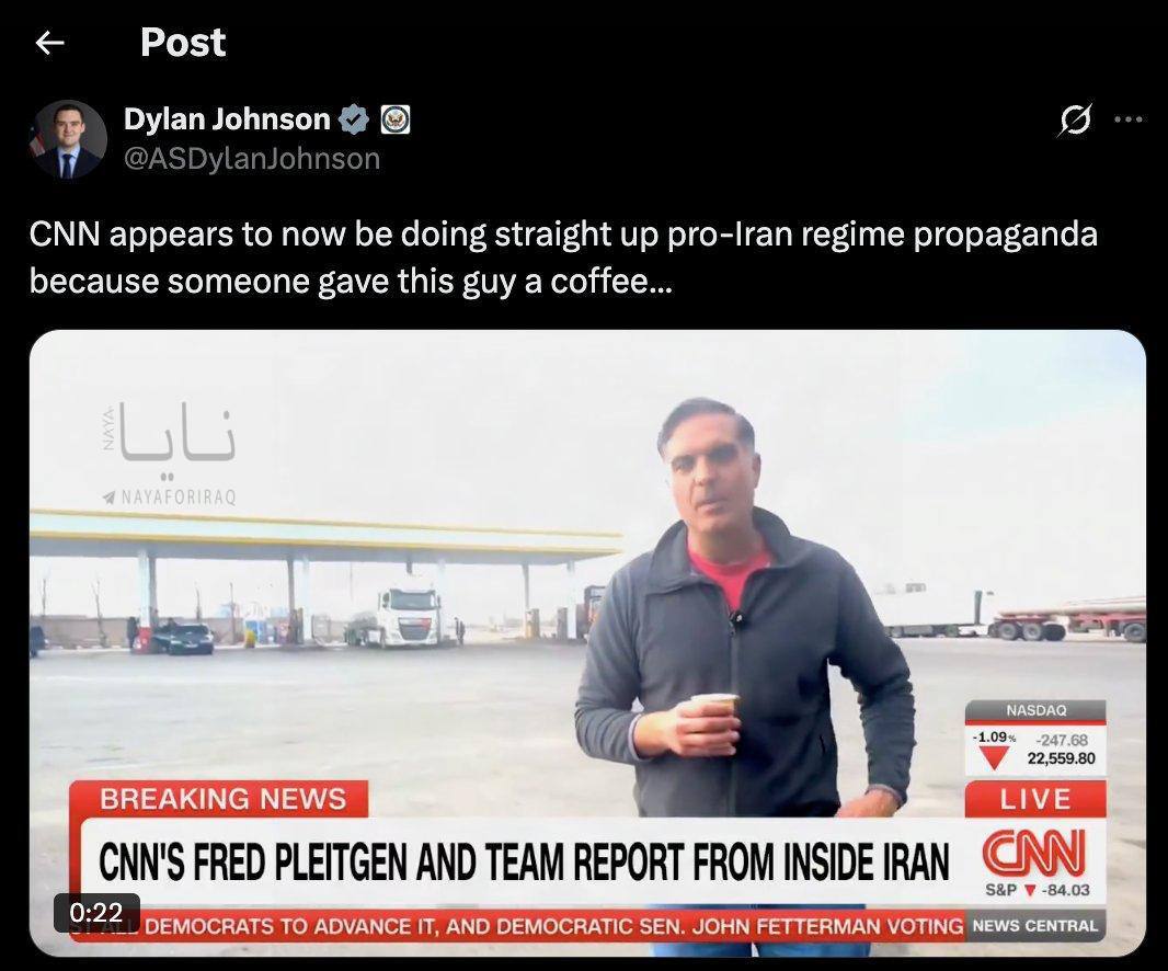 اتهام به شبکه خبری CNN در پی پخش گزارش از زندگی روزمره مردم ایران در بحبوحه جنگ + فیلم