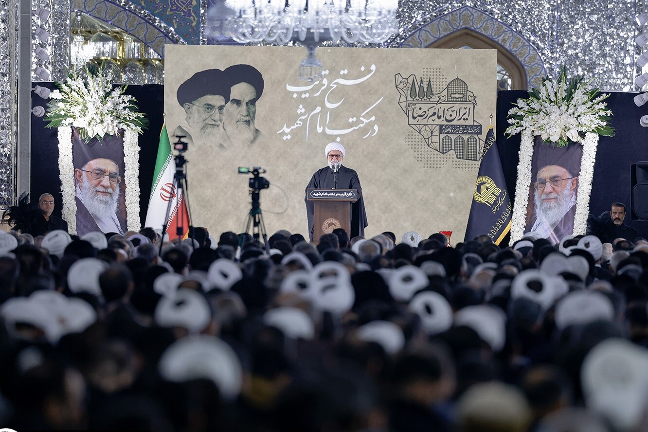 همایش «فتح قریب، مکتب امام شهید» در مشهد برگزار شد + عکس (۱۵ اسفند ۱۴۰۴)