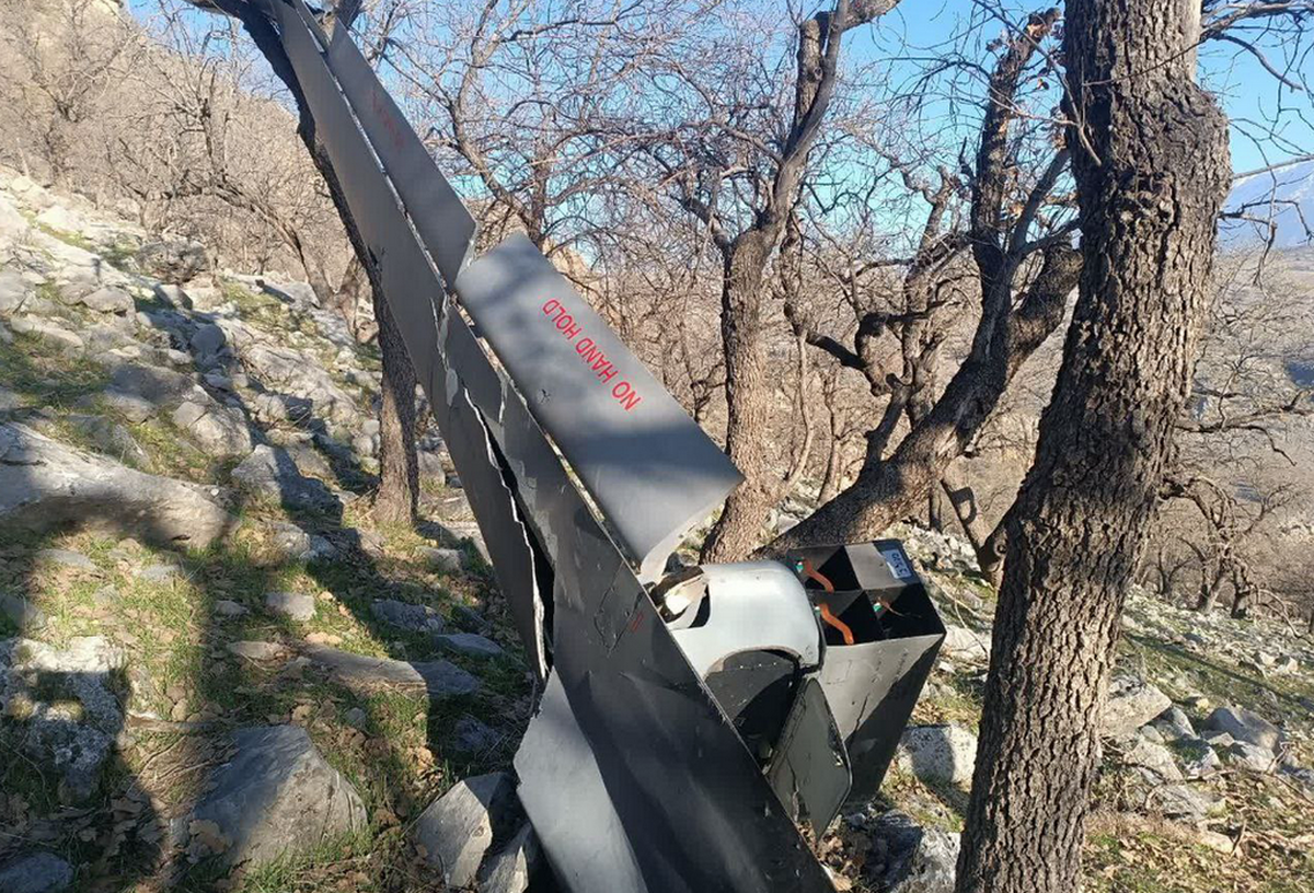 انهدام پهپاد هرمس ۹۰۰ در اندیکای خوزستان (۱۵ اسفند ۱۴۰۴)