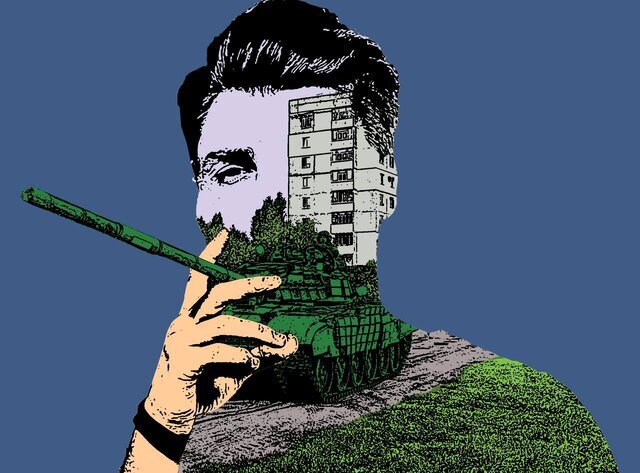 دیوارنگاره‌هایی با موضوع جنگ در تهران