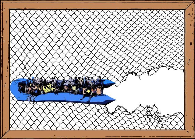 دیوارنگاره‌هایی با موضوع جنگ در تهران