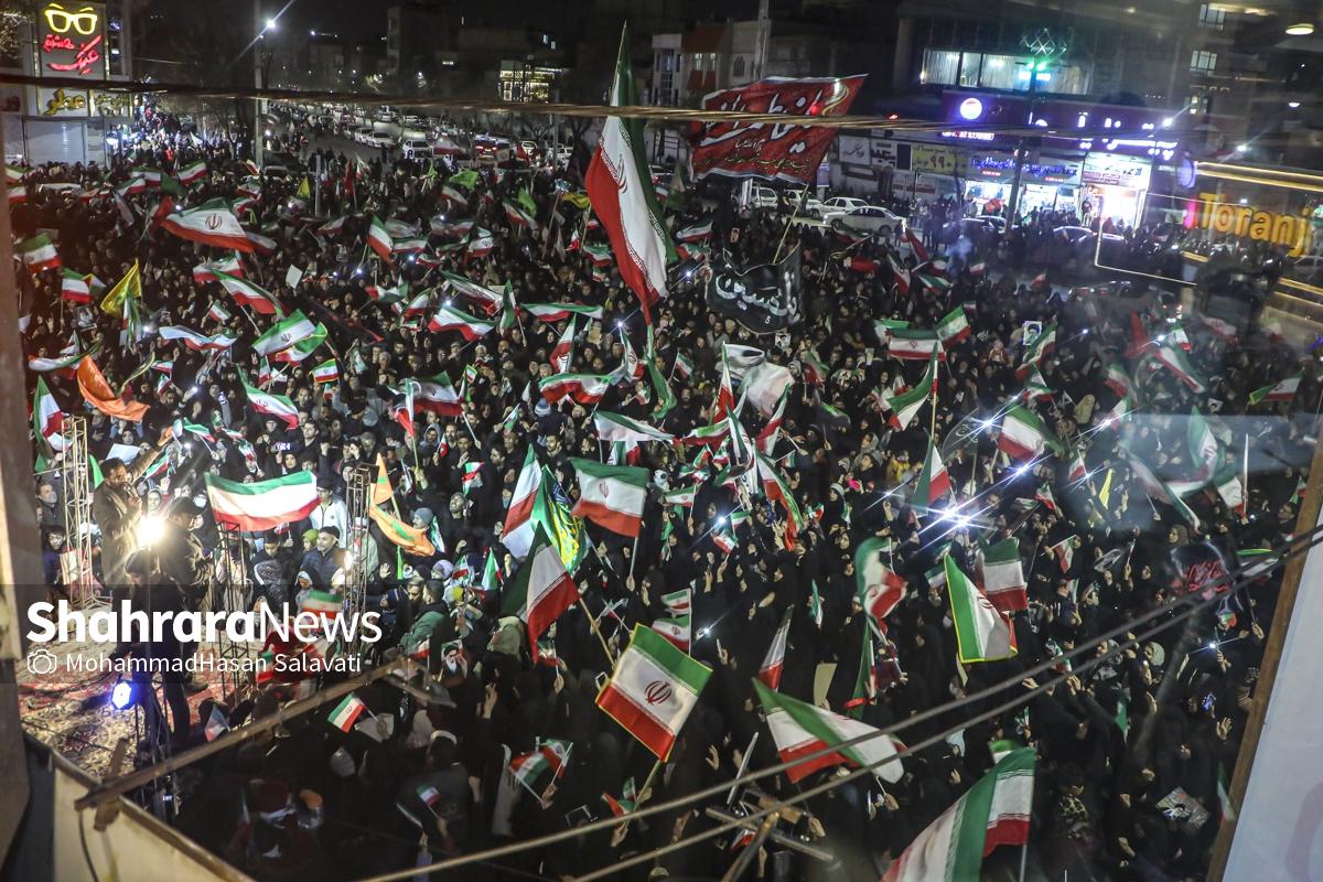 گزارش تصویری | حضور پرشور مردم مشهد در خون‌خواهی امام شهید و حمایت از نیرو‌های مسلح (۱۵ اسفند ۱۴۰۴)