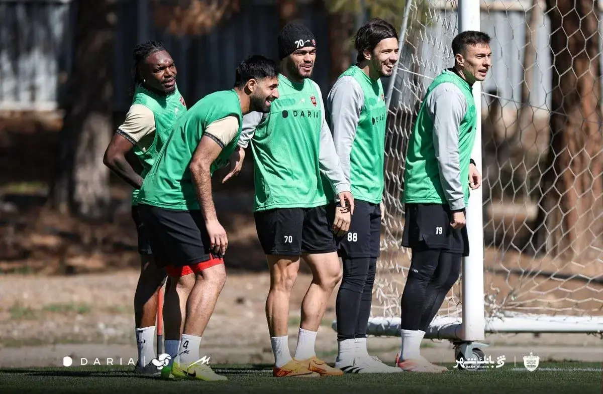 تمرینات اختصاصی سرخ‌ها در روز‌های تعطیلی لیگ