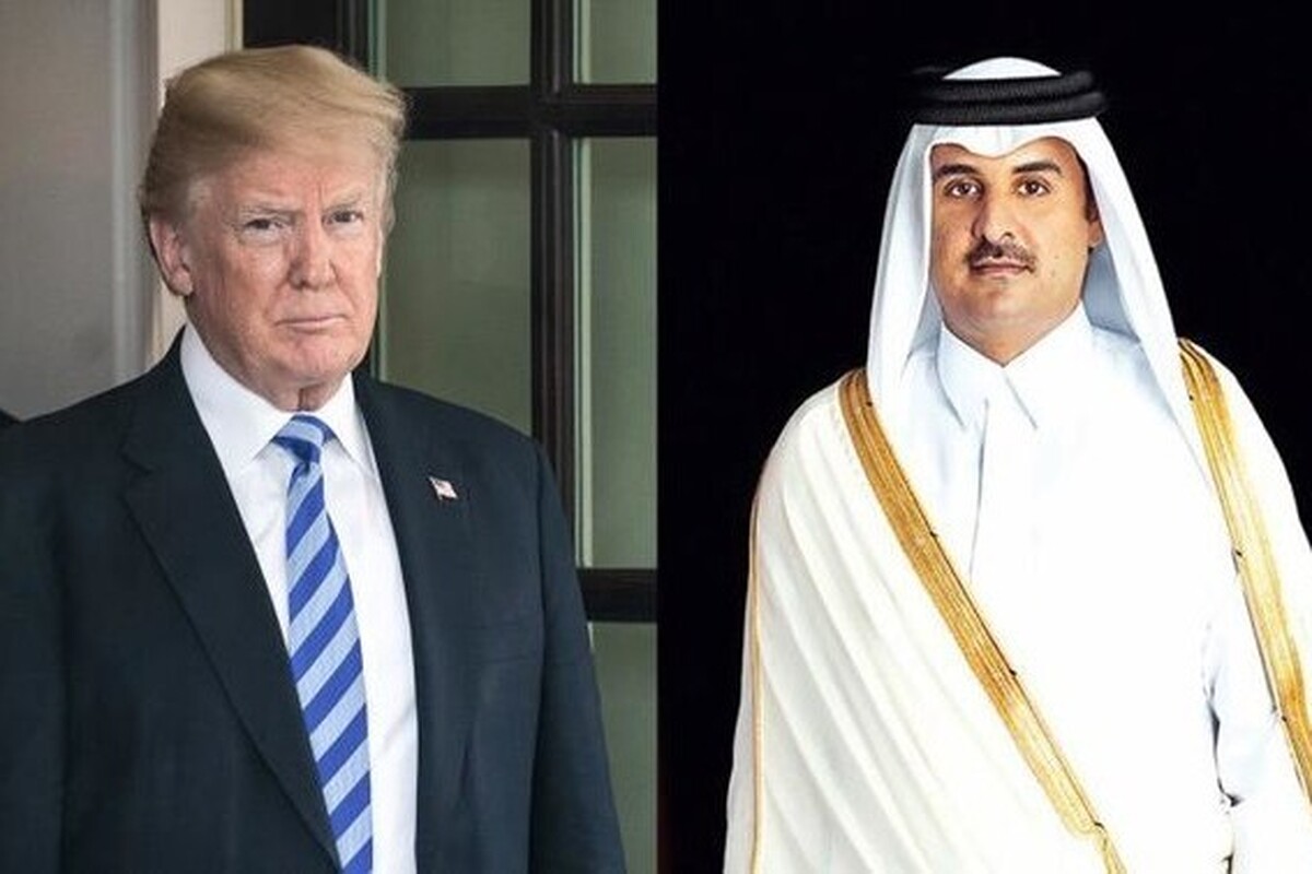 امیر قطر به ترامپ: تشدید تنش‌ها، پیامدهای خطرناکی برای امنیت بین‌المللی به همراه دارد