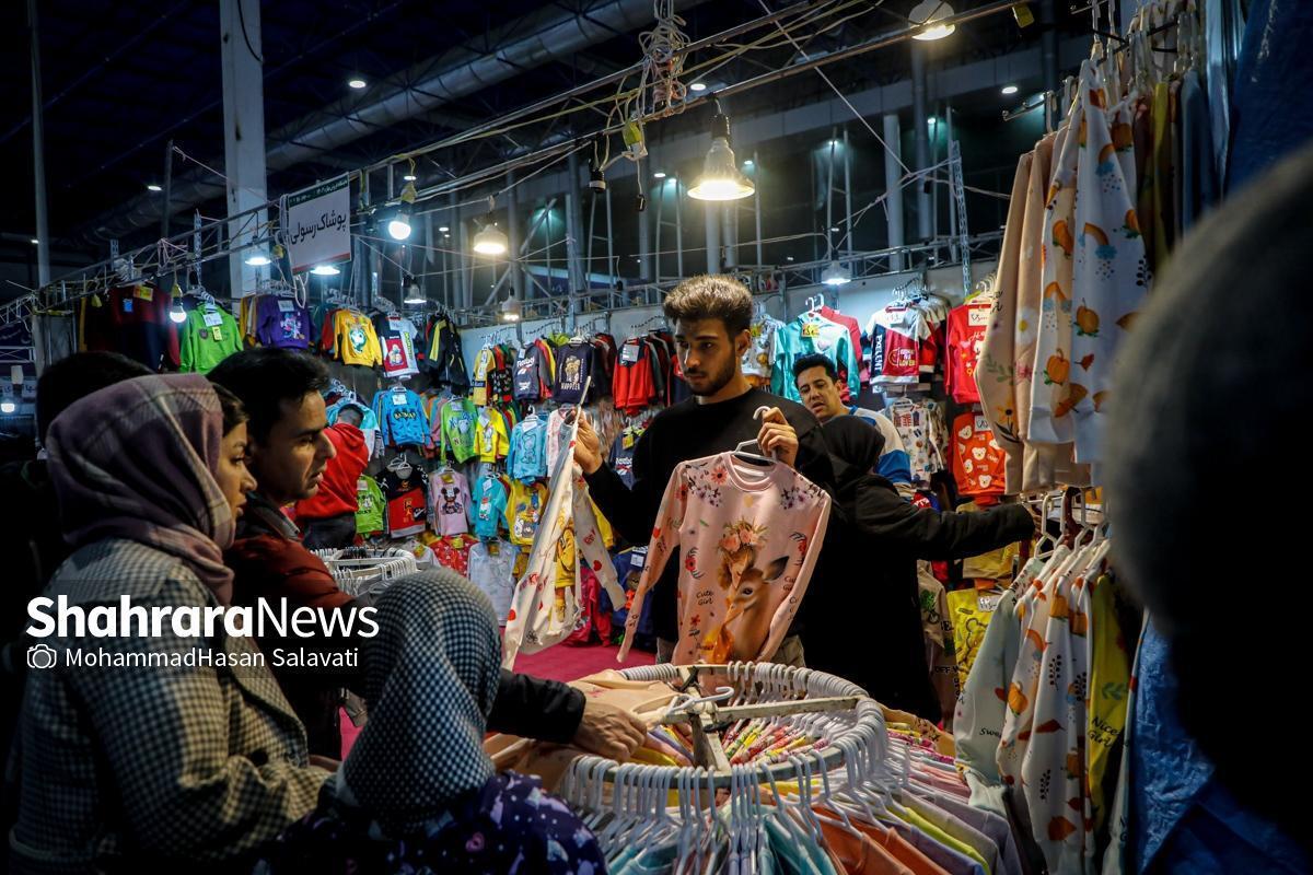 تصویر شورانگیز زندگی در نمایشگاه فروش بهاره مشهد + فیلم (۱۷ اسفند ۱۴۰۴)