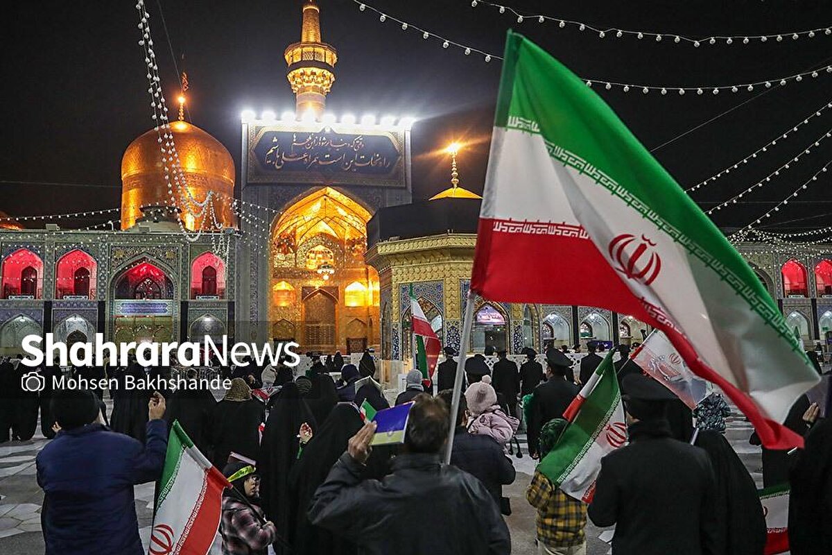 گزارش تصویری | مراسم احیای اولین شب قدر در حرم مطهر امام رضا (ع)