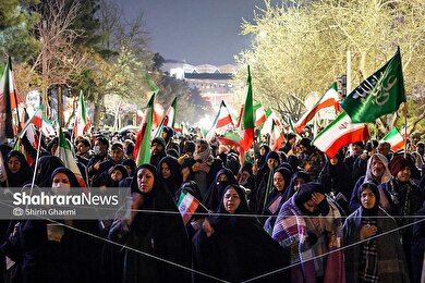 گزارش تصویری | مراسم احیای شب ۱۹ رمضان ۱۴۰۴ در خیابان‌های مشهد - ۲