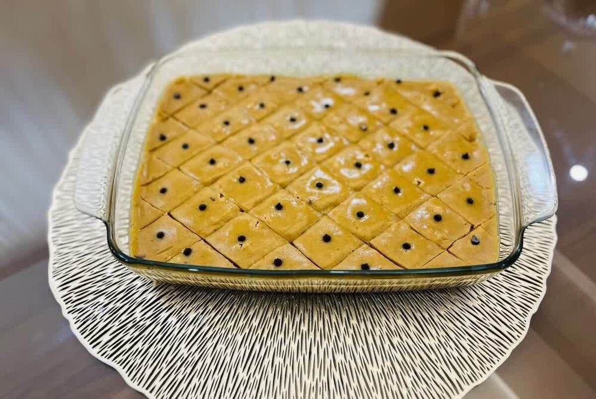 دستور پخت حلوا زنجبیلی در خانه + فیلم