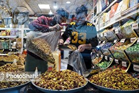 قیمت ۴۰ تا ۵۰ درصد از اقلام آجیل و خشکبار در مشهد، کمتر از ۶۰۰ هزار تومان است