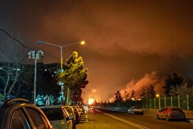 حمله شبانه دشمن آمریکایی صهیونی به یک بانک در تهران + فیلم (۲۰ اسفند ۱۴۰۴)