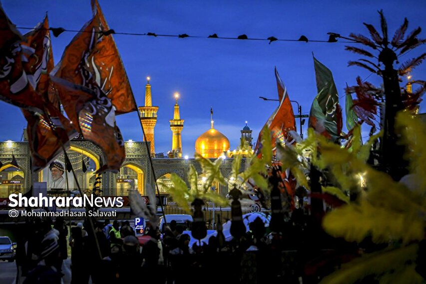 گزارش تصویری | دسته عزای علوی در مشهد