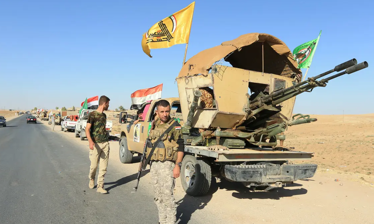 حمله هوایی آمریکا به نیرو&zwnj;های حشدالشعبی عراق (۲۱ اسفند ۱۴۰۴) + فیلم