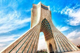 برج آزادی در پی موج انفجار ناشی از حملات دشمن آسیب دید