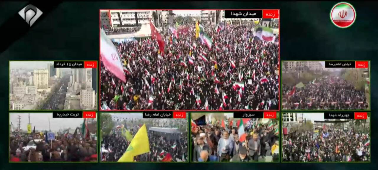 حماسه جاویدان مردم مشهد در روز قدس ۱۴۰۴