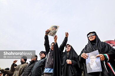 گزارش تصویری | راهپیمایی روز قدس در مشهد-۲