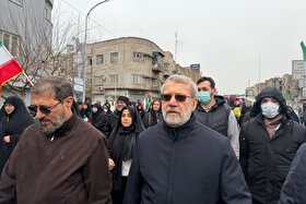 لاریجانی: بمباران راهپیمایی نشانه ترس و استیصال رژیم صهیونیستی است