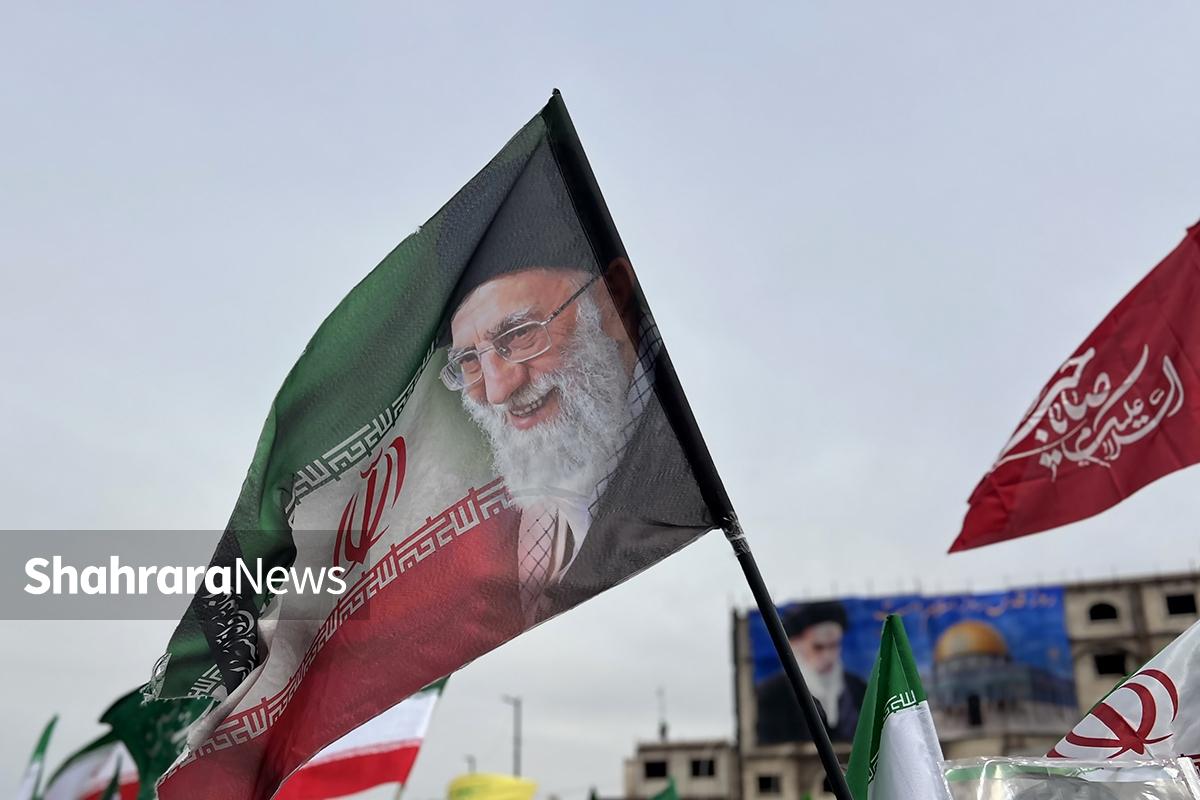 عکس‌هایی از راهپیمایی روز قدس در مشهد مقدس