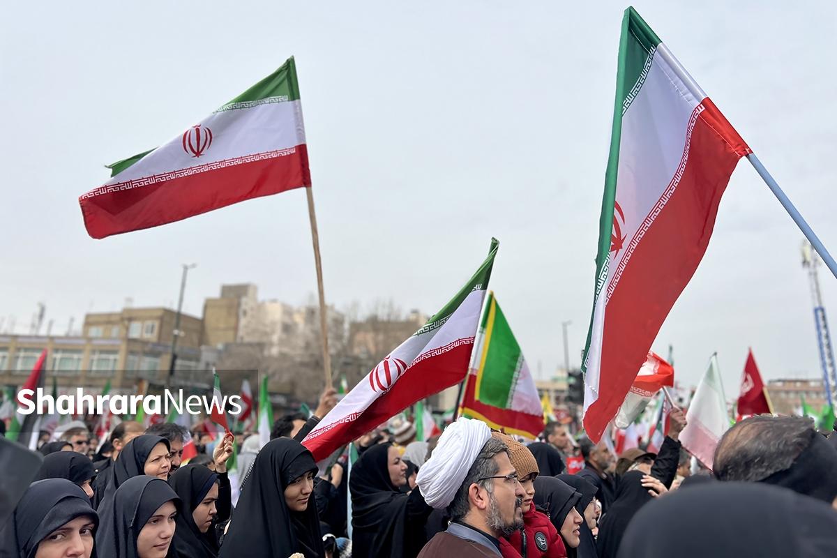 عکس‌هایی از راهپیمایی روز قدس در مشهد مقدس