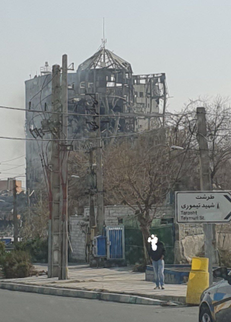 آسیب به ساختمان پژوهشگاه فضایی ایران در حملات آمریکا و رژیم صهیونیستی (۲۳ اسفند ۱۴۰۴) + عکس آسیب به ساختمان پژوهشگاه فضایی ایران در حملات آمریکا و رژیم صهیونیستی (۲۳ اسفند ۱۴۰۴) + عکس