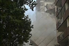 بررسی نشانه‌های خطرناک ریزش ساختمان پس از انفجار و برخورد موج