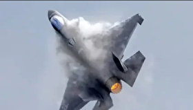 تلاش بی‌بی‌سی و اینترنشنال برای کوچک‌نمایی سرنگونی جنگنده فوق‌پیشرفته اف-۳۵ + فیلم