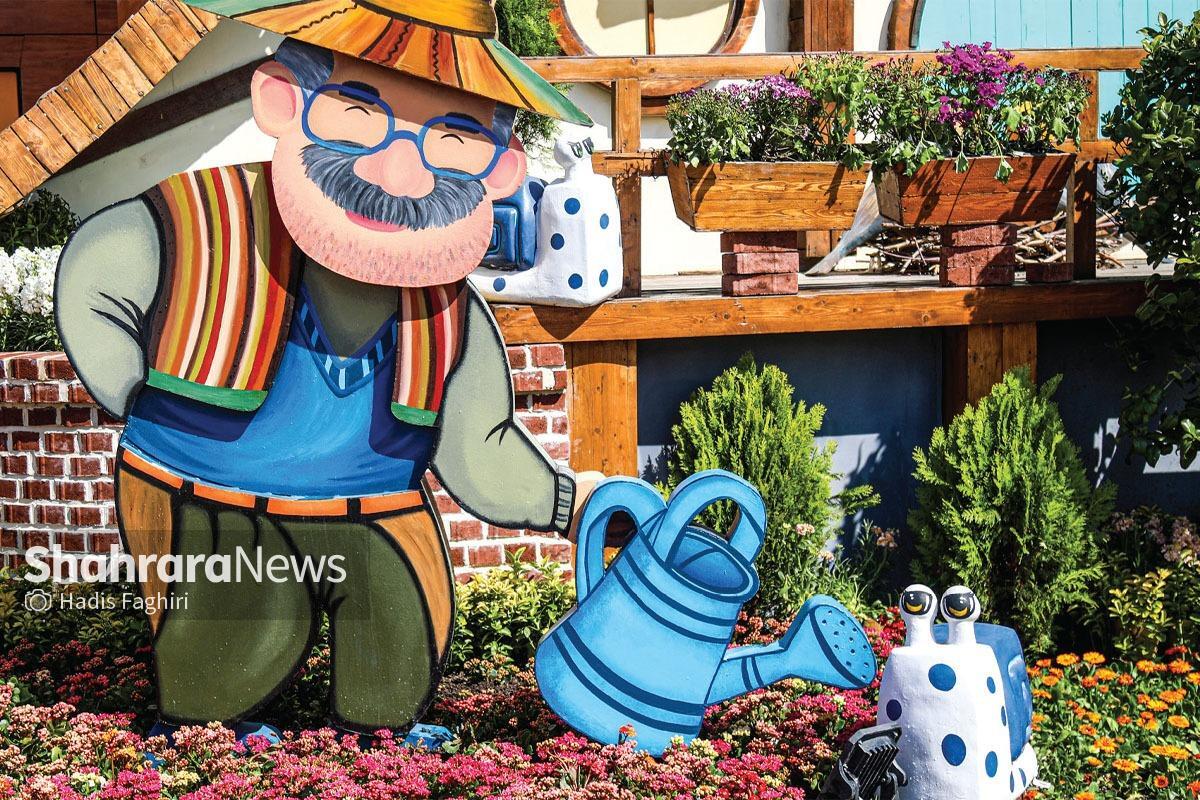 پراکندگی متوازن آثار هنری استقبال از بهار ۱۴۰۵ در گستره شهر مشهد