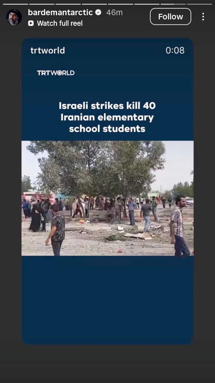 واکنش هنرمندان و چهره‌ها به حمله رژیم صهیونیستی به خاک کشورمان + تصاویر