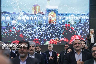 گزارش تصویری | همایش «نهضت توسعه عدالت آموزشی با رویکرد محرومیت‌زدایی از فضاها و تجهیزات آموزشی و کیفیت‌بخشی با مشارکت مردم» با حضور رئیس‌جمهور