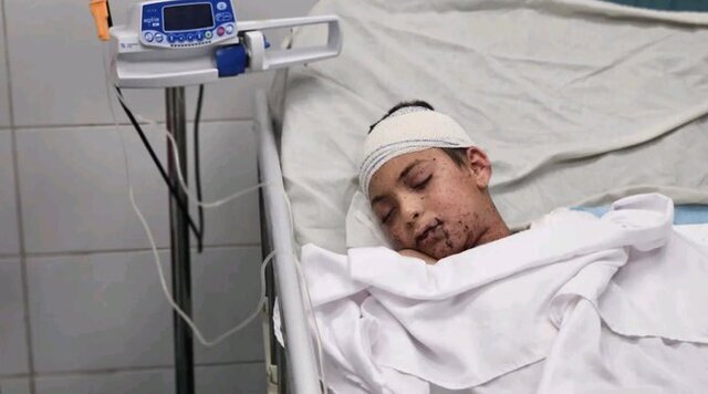 رژیم کودک‌کُش پدر ۹ کودک شهید فلسطینی در غزه را نیز به شهادت رساند