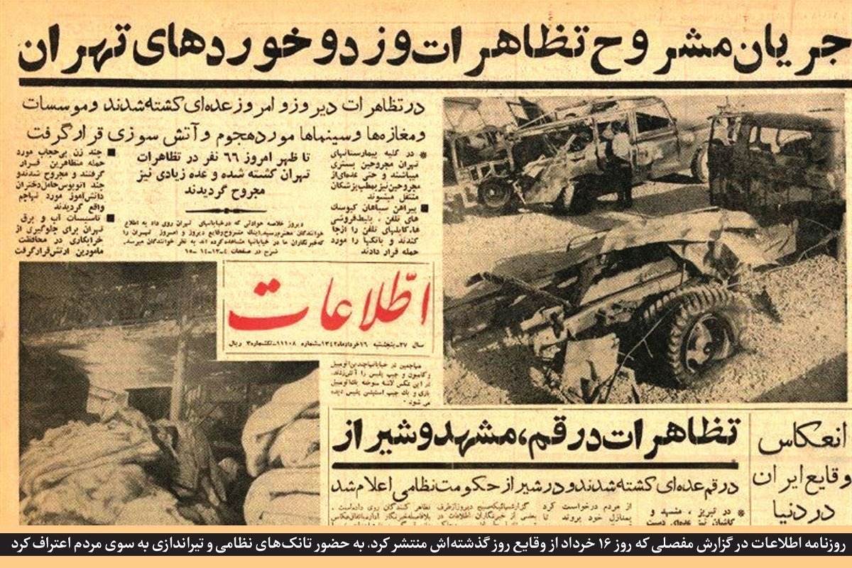 برای بررسی قیام ۱۵ خرداد ۱۳۴۲ باید به پیش‌زمینه‌های آن نگاه کرد، از جمله اتفاقاتی که سال قبل و ماه‌های ابتدایی سال ۱۳۴۲ در شهر‌های مختلف کشور روی دادند.