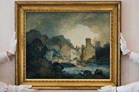 حراج نقاشی گمشده «باد سهمگین در حال وزیدن» پس از ۱۵۰ سال