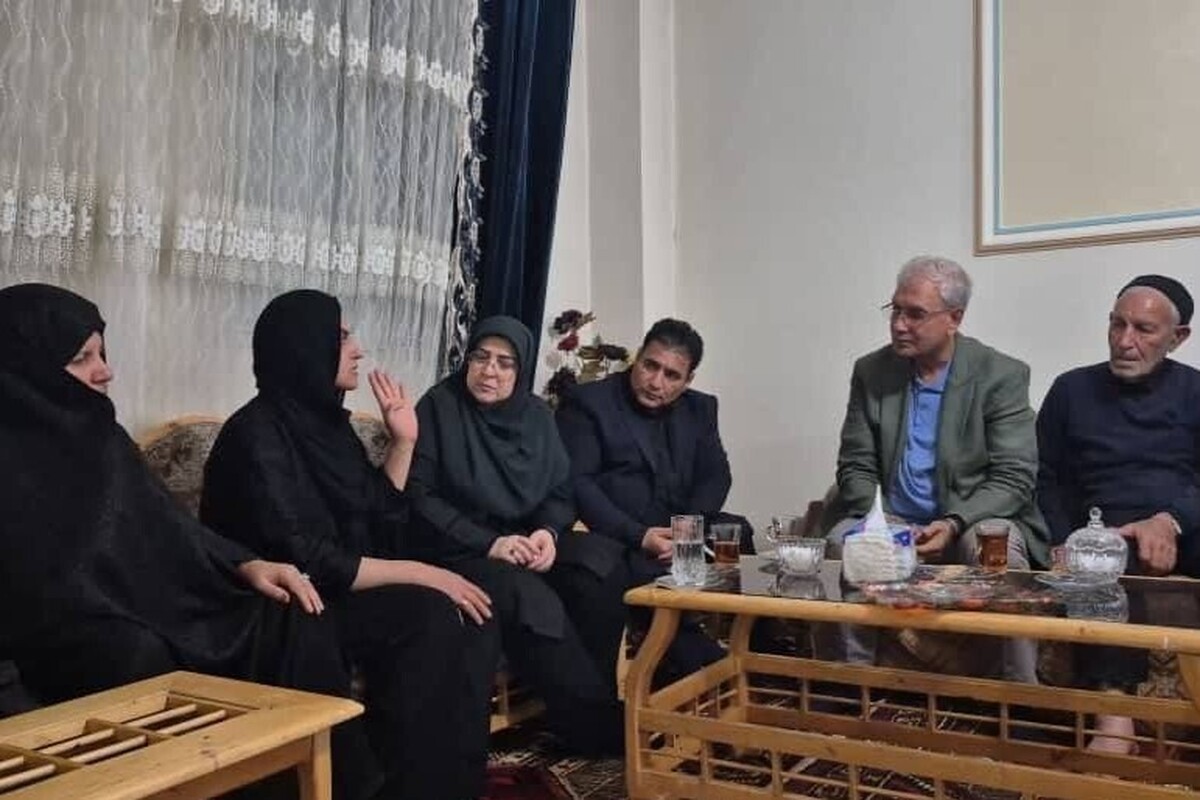 دیدار سخنگوی دولت و دستیار رئیس‌جمهور با خانواده مرحومه الهه حسین‌نژاد + فیلم