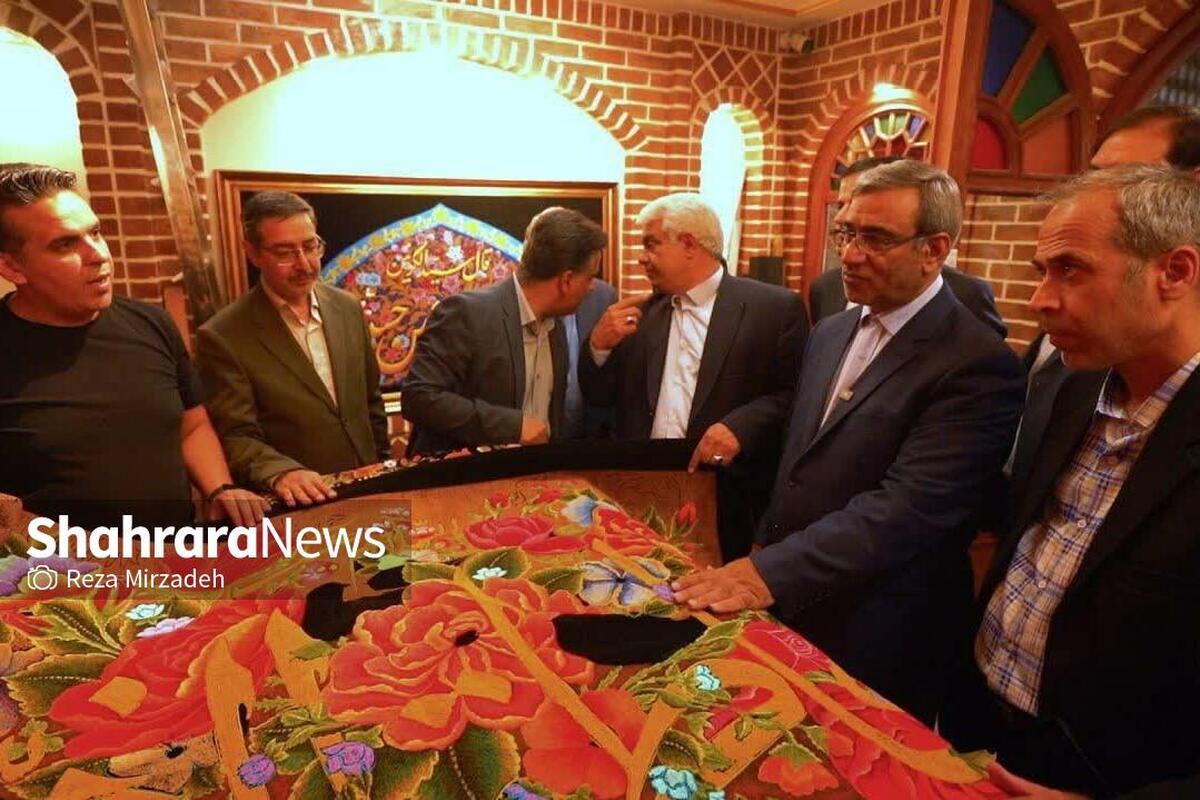 تاکید استاندار خراسان رضوی بر تقویت دیپلماسی استانی و منطقه‌ای برای رونق بازار فرش