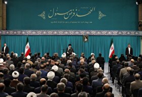 رهبر معظم انقلاب: مجلس باید نشانه عزم و اراده ملی باشد | کاهش احضار مسئولان دولتی یکی از مصادیق همکاری مجلس با دولت است + فیلم (۲۱ خرداد ۱۴۰۴)