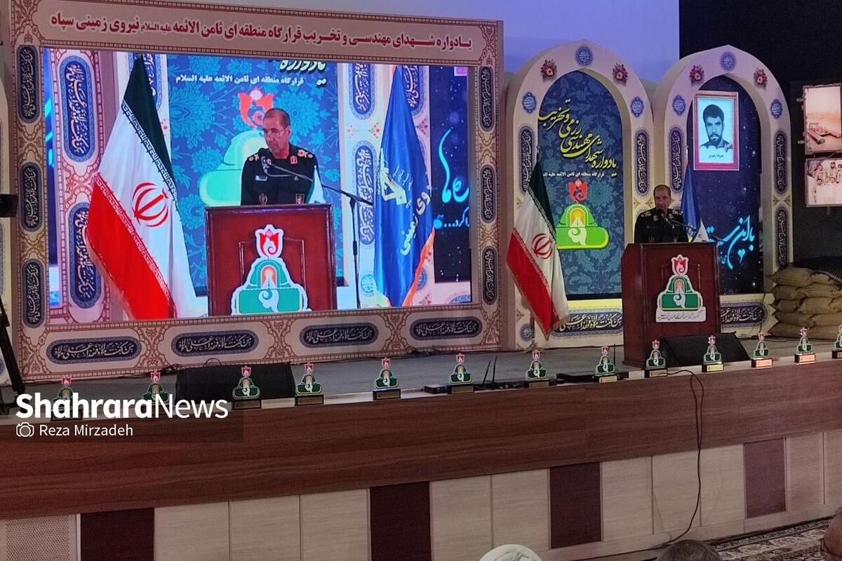سردار اشعری: ۲۳ کتاب از وضعیت تخریب و مهندسی رزمی استان‌های خراسان منتشر شده است