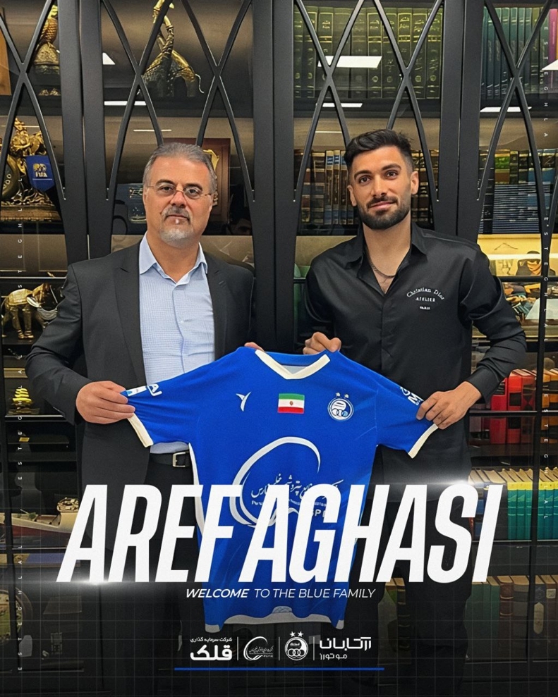 آقاسی رسما استقلالی شد + عکس