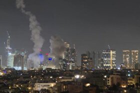 تمسخر گنبد آهنین اسرائیل توسط یک شهروند کرانه باختری + فیلم