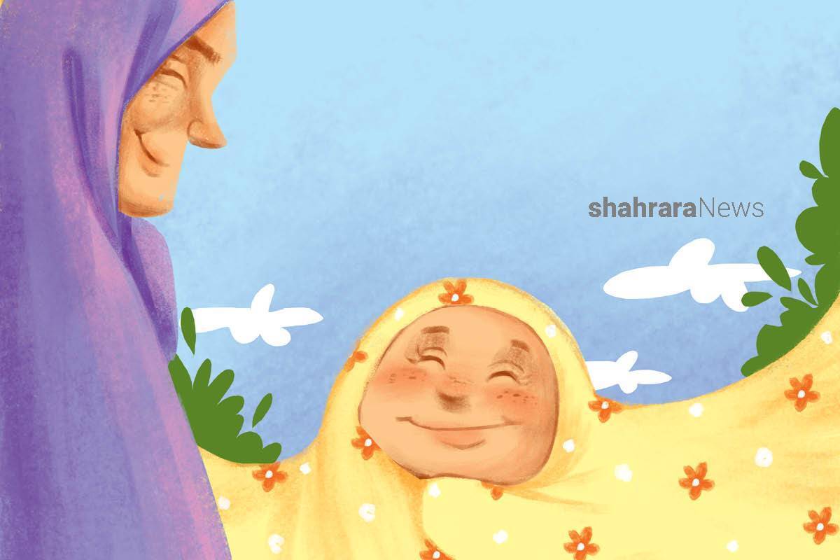 شعر کودک | چادر گل‌دار