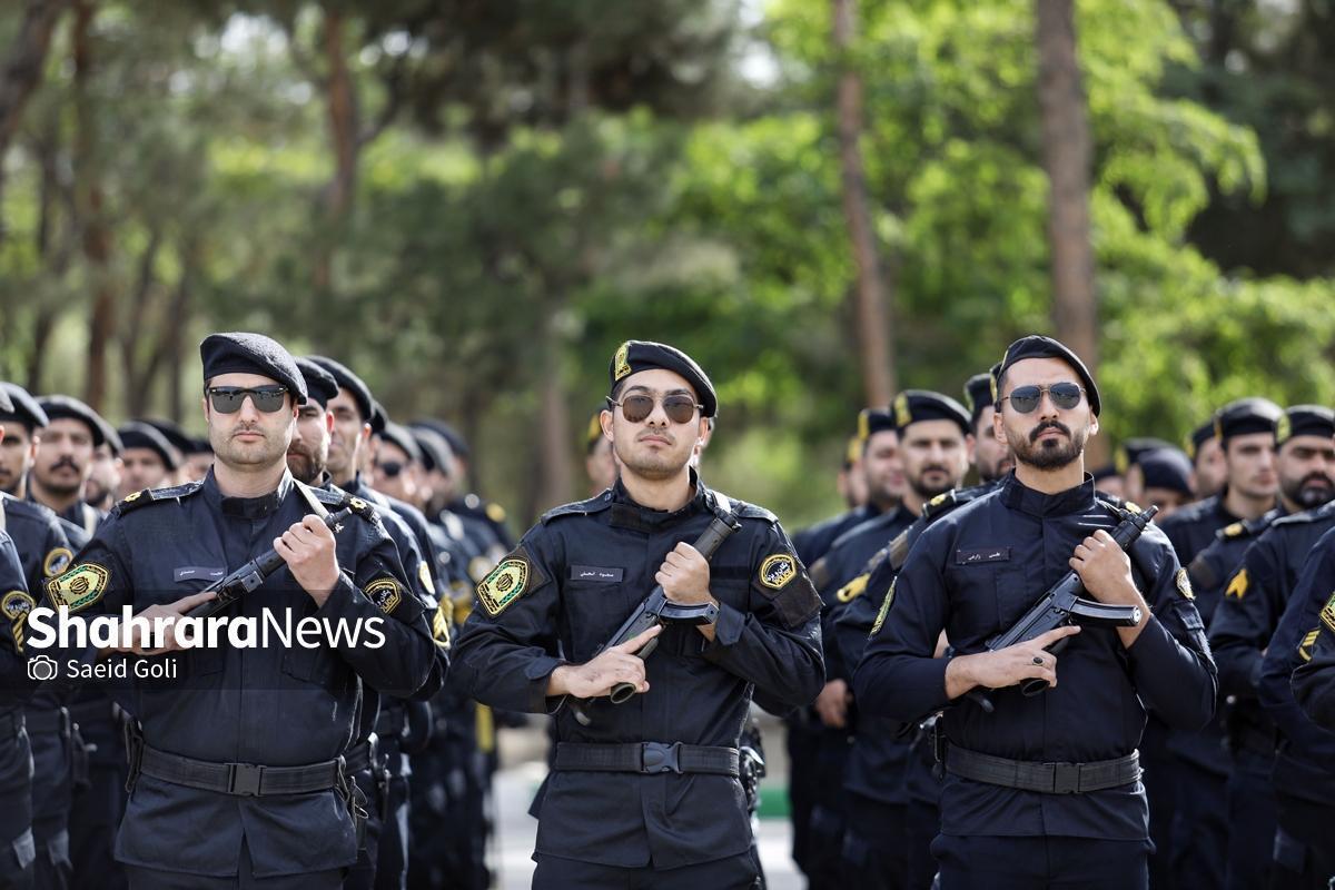 صبحگاه مشترک یگان‌های نمونه نیرو‌های مسلح خراسان رضوی برگزار شد