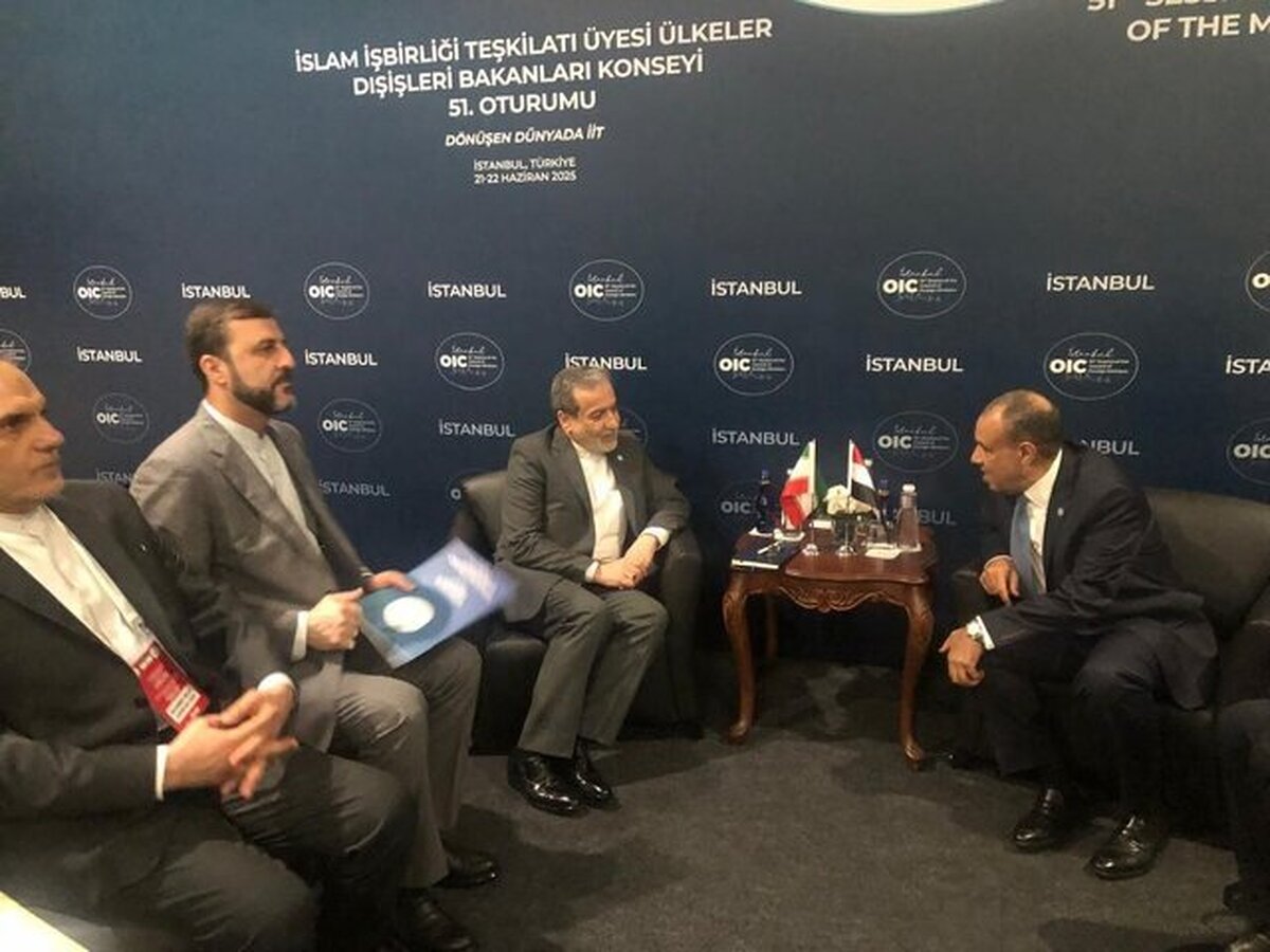 وزیر خارجه ایران در دیدار همتای مصری خود، ابتکار و نقش سازنده مصر در صدور بیانیه مشترک از سوی تعداد زیادی از کشور‌های عربی و اسلامی و نیز بیانیه اتحادیه عرب در محکومیت حملات جنایتکارانه رژیم صهیونیستی به تأسیسات زیربنایی و اماکن مسکونی ایران را ستود.