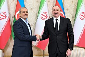 پزشکیان روز ملی جمهوری آذربایجان را به علی اف تبریک گفت